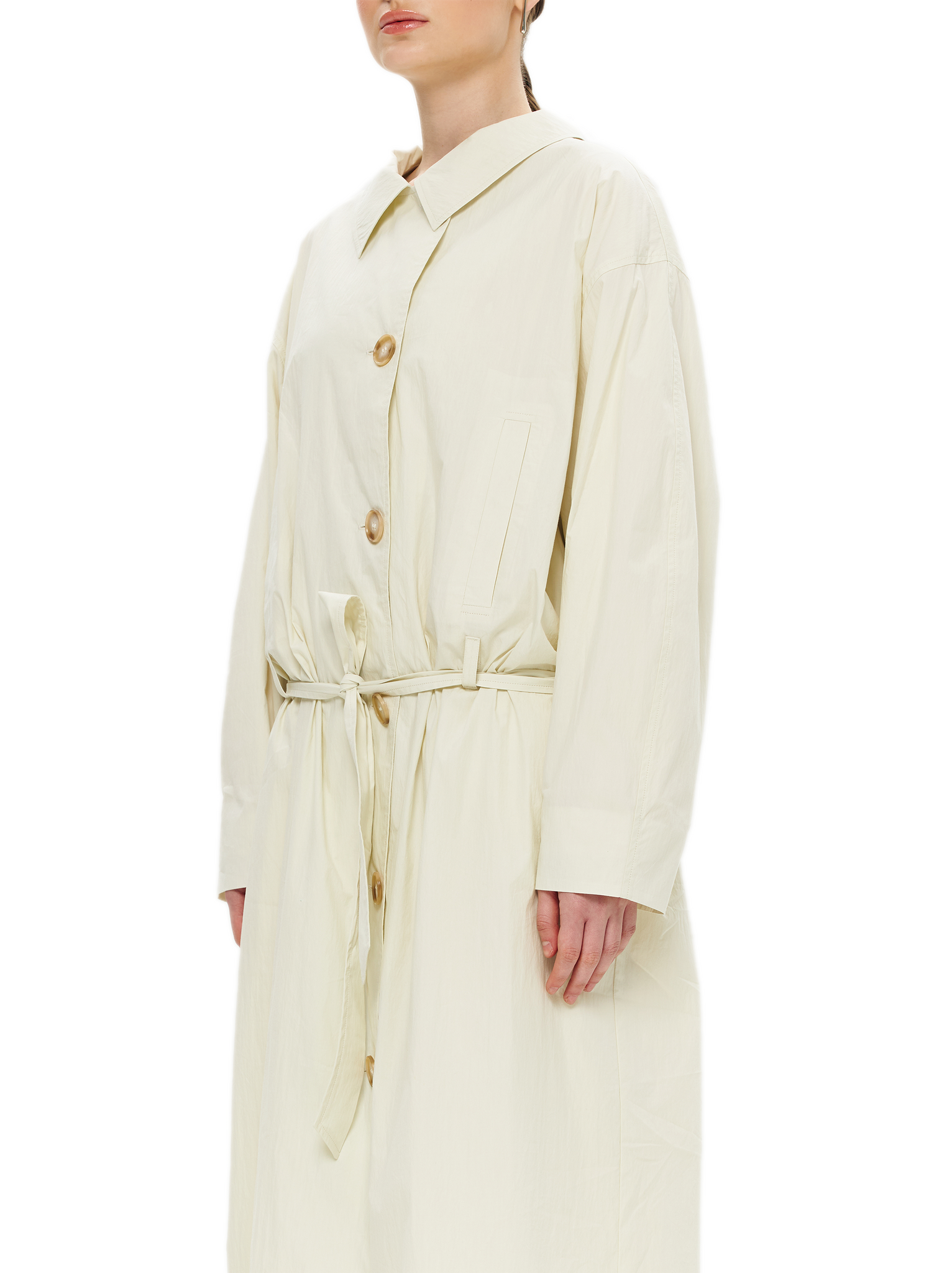 martie trench in butter