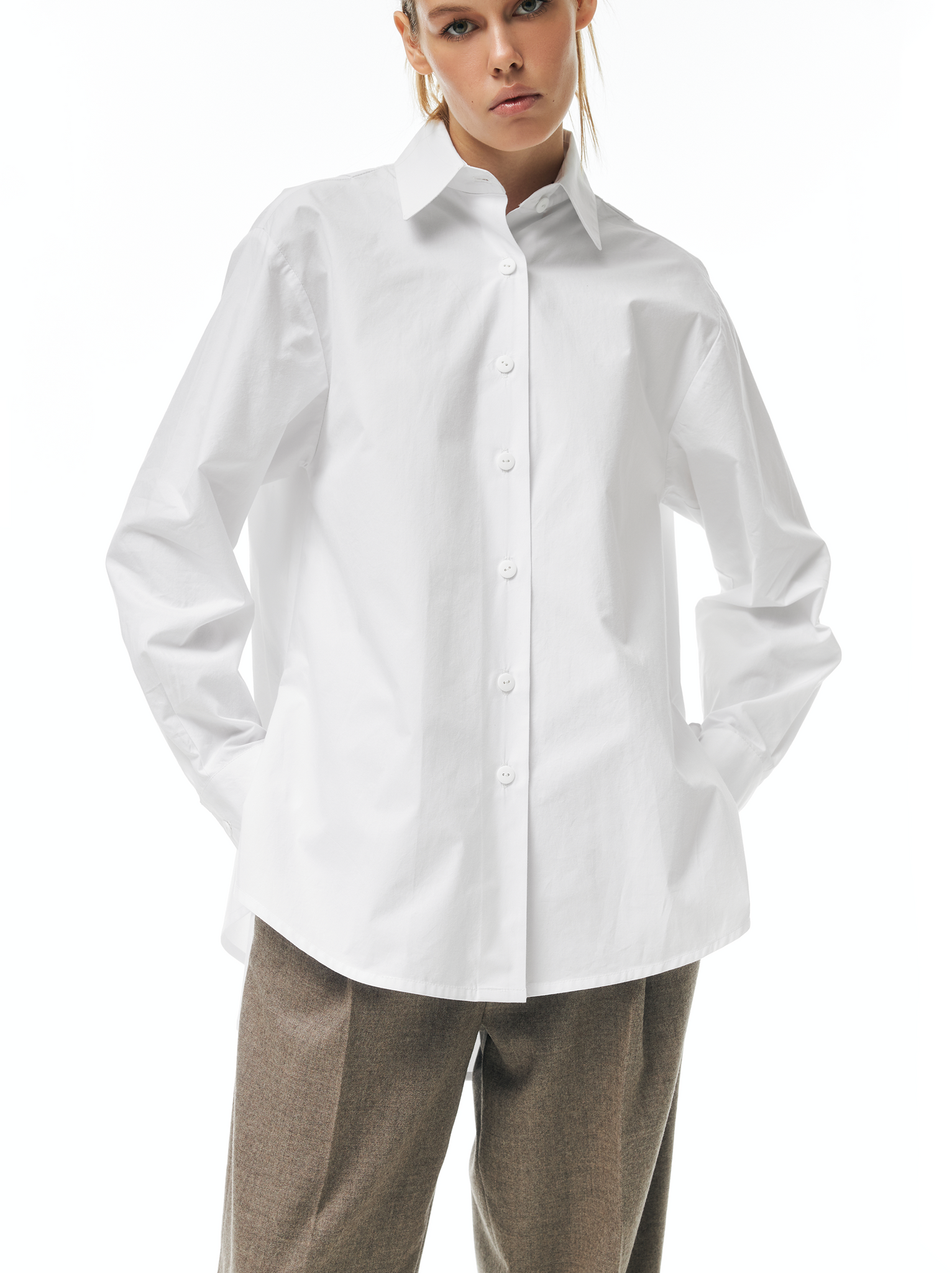 brea shirt in cotton