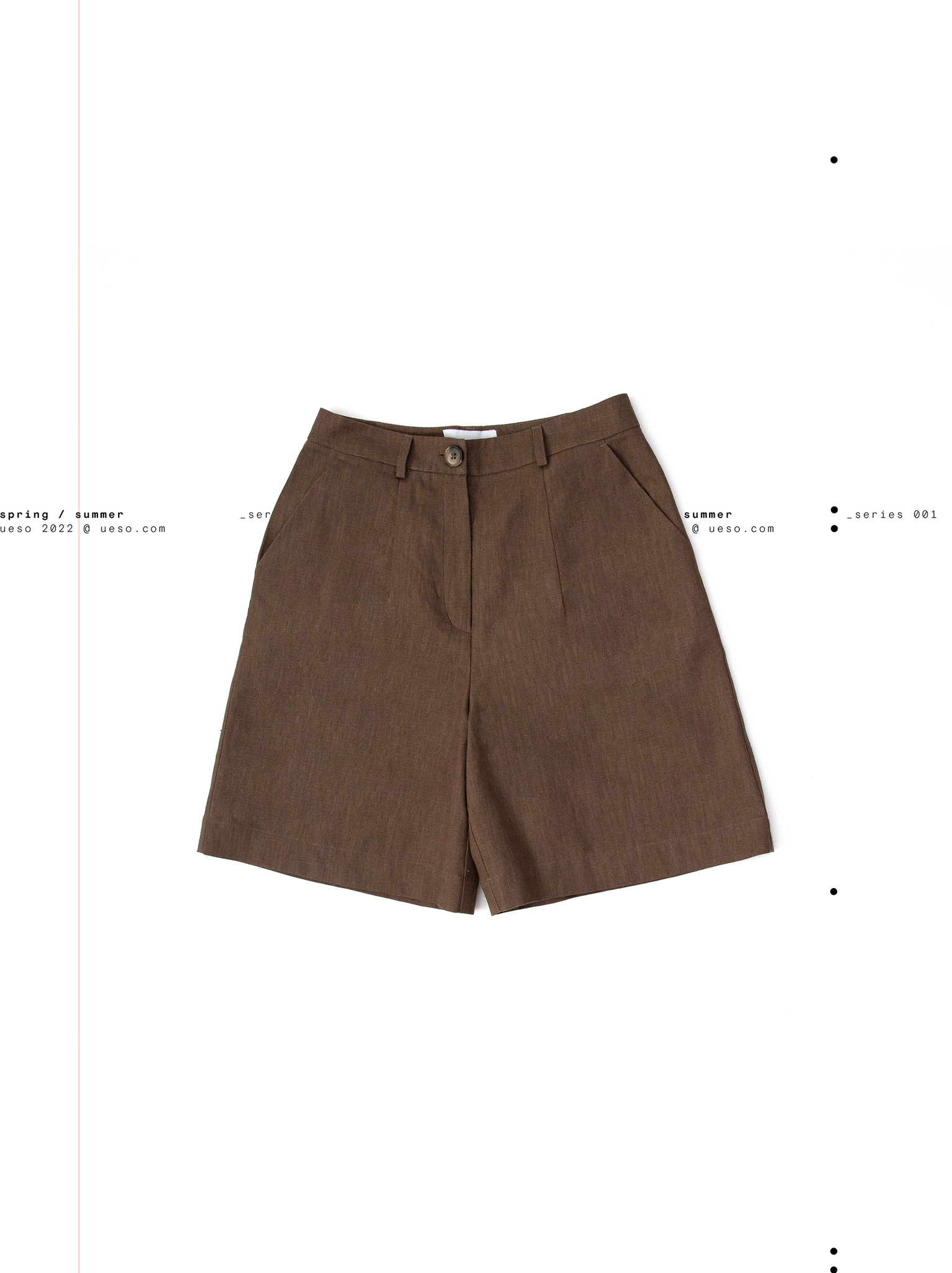 carver shorts in hazelnut