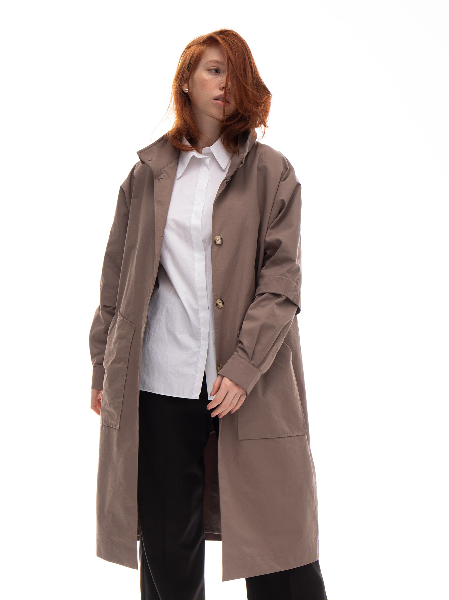 maeve trench in walnut